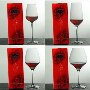 手工红酒杯高脚酒杯波尔多葡萄酒杯玻璃酒具单只礼盒装直定制