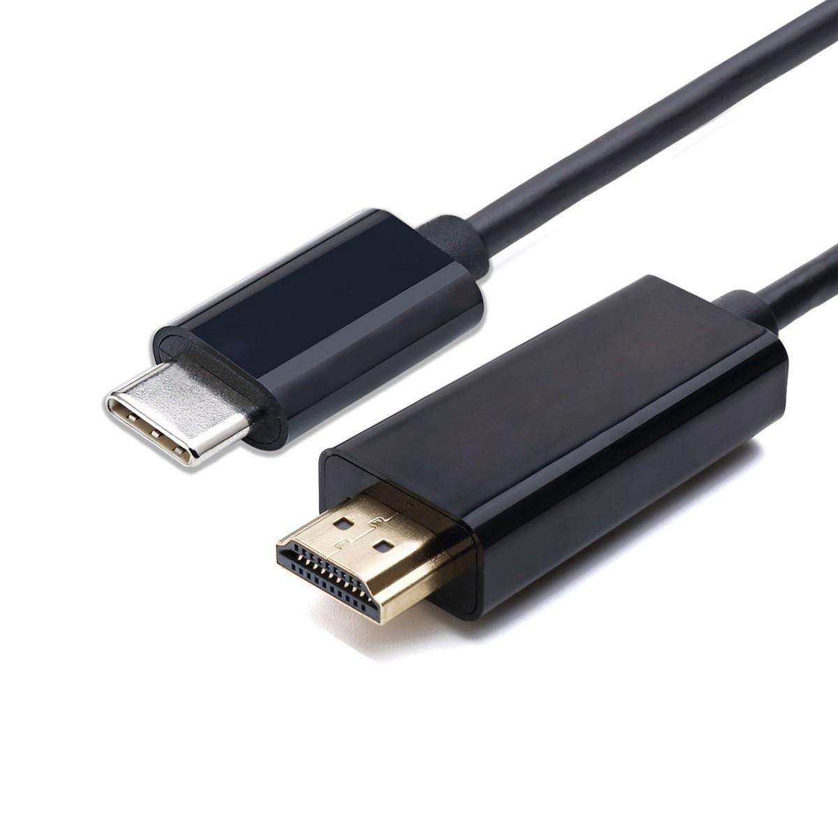 1.8米type-c转hdmi转换线type-C HDTVI电脑电视高法转换器1080P定制