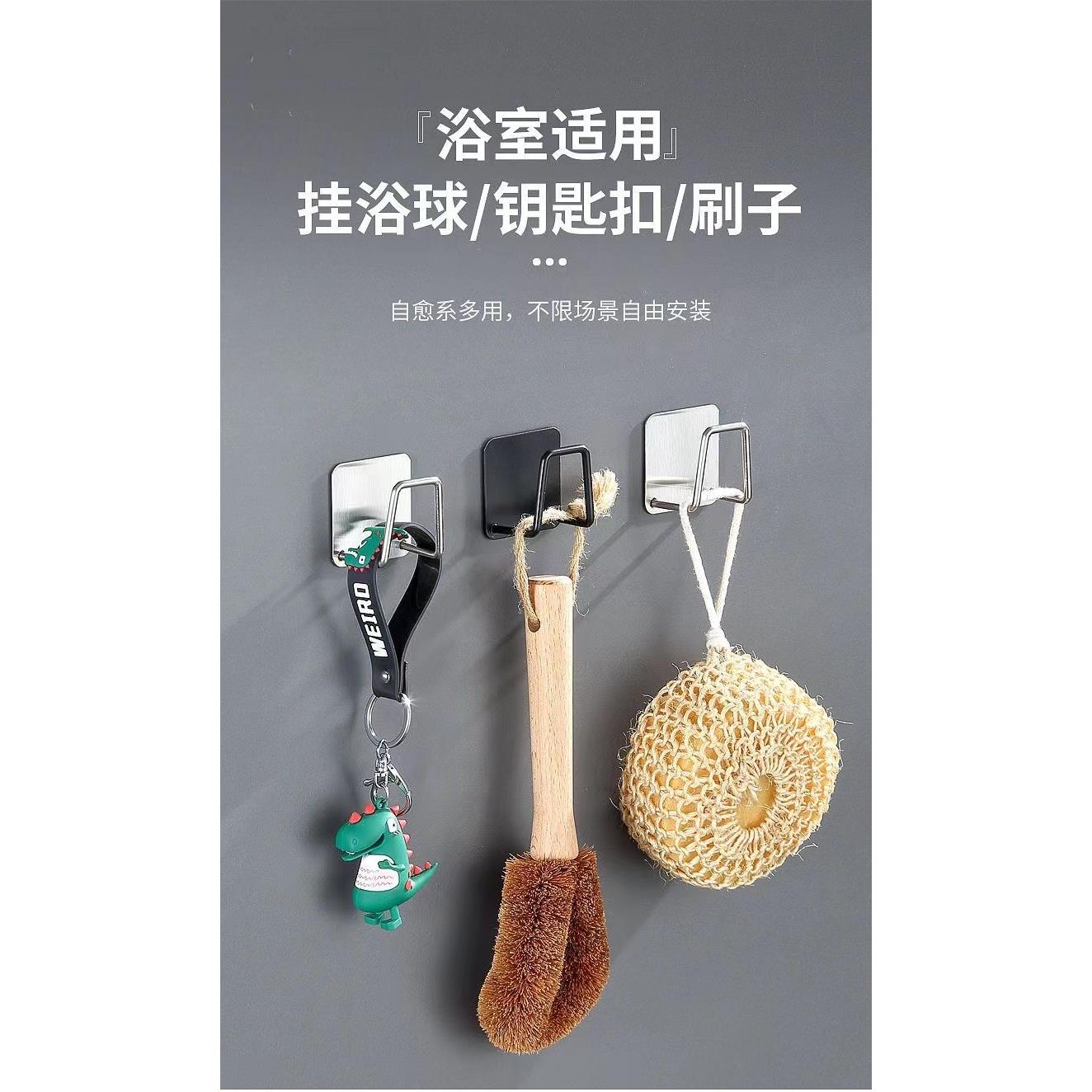 不锈钢海绵沥水架厨房用品收纳挂架水槽多功能置物架钢丝球置放架