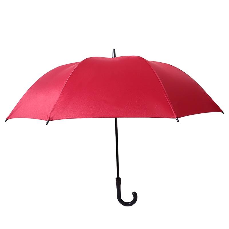 雨伞8骨高尔夫伞直杆弯柄伞纤维伞商务伞广告伞印logo多色可选