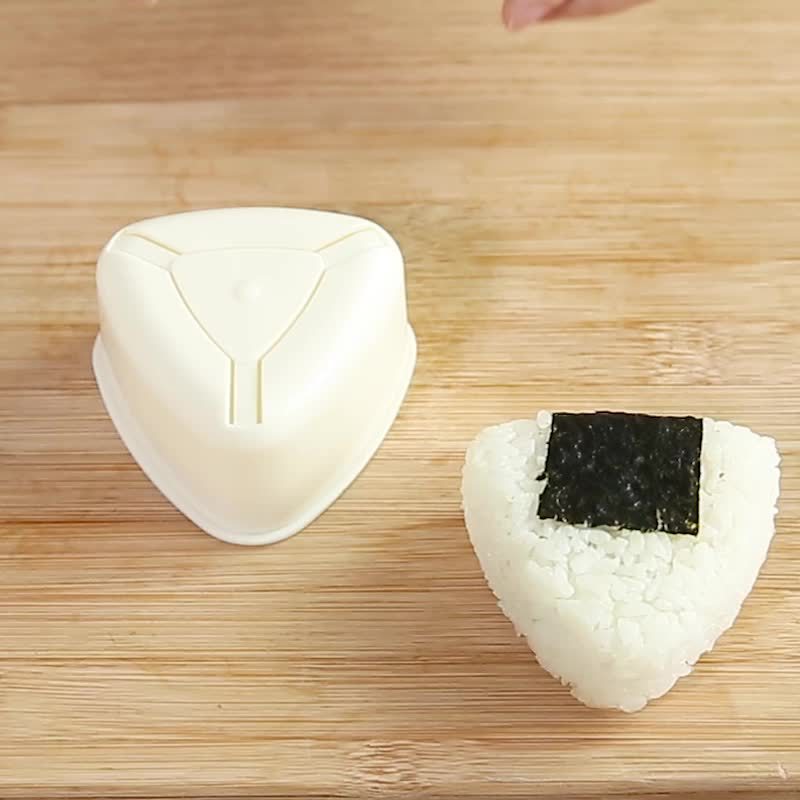 大小三角饭团模具商用 寿司模具儿童米饭便当DIY烘焙工具带饭勺