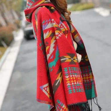 墨西哥风仿羊绒波西米亚