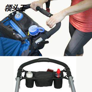 美国热销 婴儿推车收纳挂袋 后挂式托盘挂袋 婴儿车奶瓶袋 妈咪包