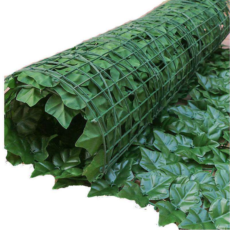 仿真篱笆围栏绿植墙叶室