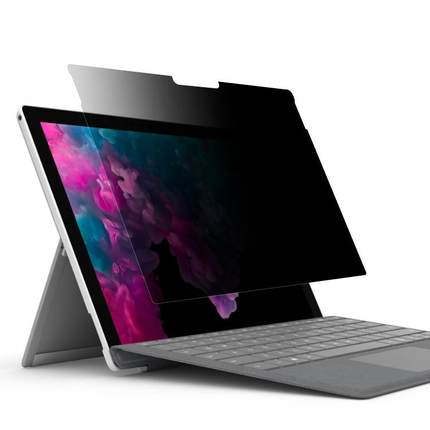 适用微软surface pro8防窥膜Latop3吸附GO3平板Book3偷窥电脑贴膜
