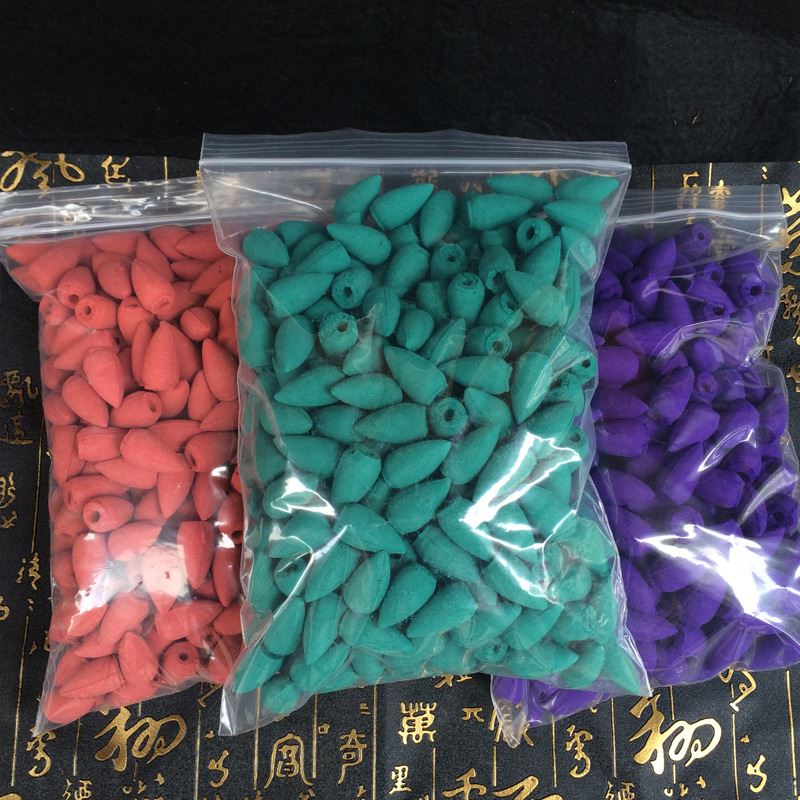 支持定制倒流香粒子弹头观烟云空心香薰倒流塔香沉香檀香艾草