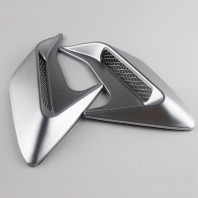 鱼改腮仿进风汽鲨侧风通引口风装真饰车风车口盖假出口擎身口贴用