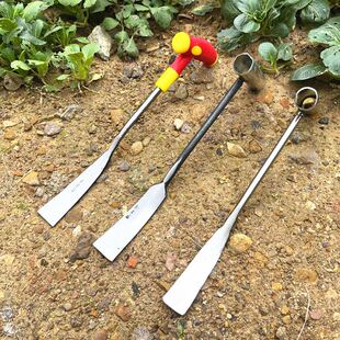 挖野菜除草小铲子农用刨根大蒜铲种花养花园艺铲挖土神器不绣钢铲