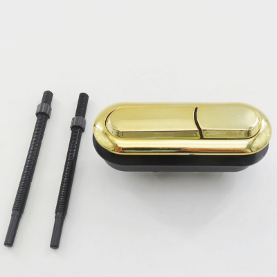 椭圆形座坐便器按键马桶蹲坑水箱配件冲水开关按压器排放水按钮