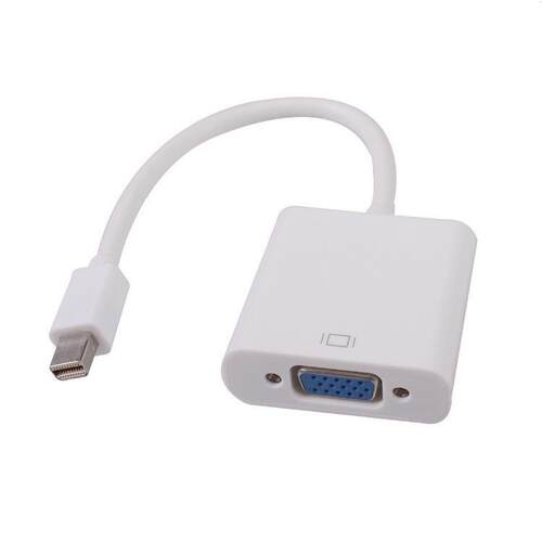 现货minidp to vga线 雷电迷你DP转VGA转换线 笔记本连接线定制