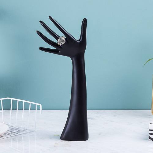 长杆戒指展示架 首饰手链收纳摆件手镯戒指饰品架子 珠宝展示道具