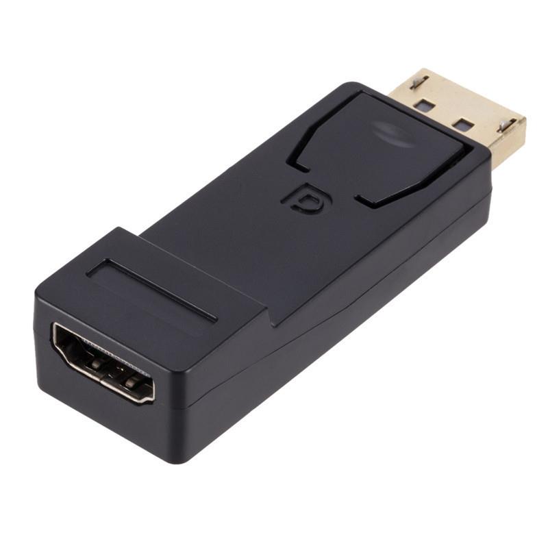 DisplayPort to hdmi转换头 高清视频转换器DP转HDMI转接头1080P定制