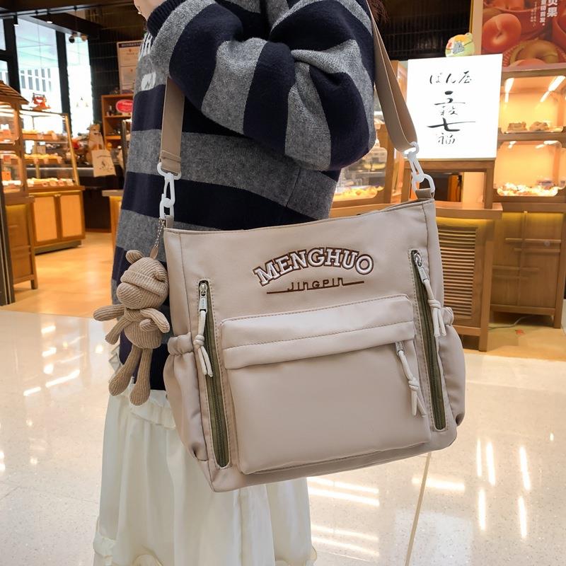 高中生手提袋拎书袋大容量初中生补课睿营包女学生装书的袋子女孩