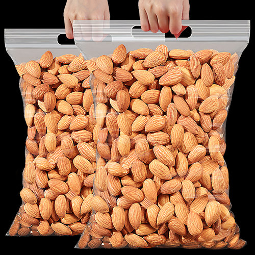 原味巴旦木仁500g干果坚果