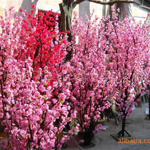 供应假樱花树超逼真仿真樱花酒店人造树厂家供应仿真树中