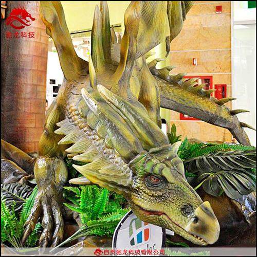 博物馆公园主题公园大型模型道具仿生机械怪兽动态机模装置定制