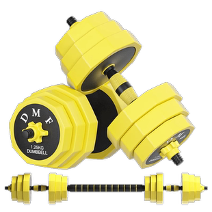 哑铃男士健身家用杠铃组合壶铃锻炼套装宿舍女包铁器材可调节重量