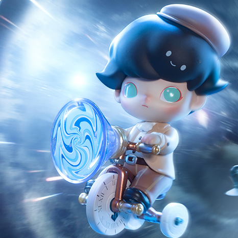 popmart泡泡玛特dimoo时光漫游系列盲盒礼物潮流科幻手办电玩小子