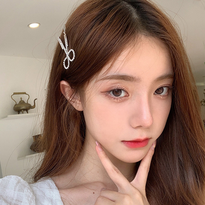 剪刀发夹一字夹nyunyu发饰仙女森系超仙ins少女夹头饰发夹边夹潮,饰品/流行首饰/时尚饰品新,发饰,淘宝优惠券,粉丝福利购,淘宝优惠卷