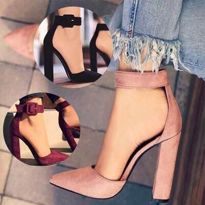 Big size 41 42 43 high heels single shoes women pumps 女鞋