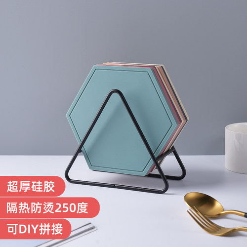 硅胶隔热垫餐桌厨房砂锅专用
