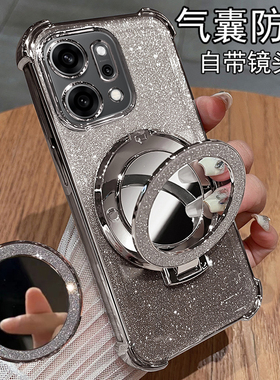 适用opporeno14手机壳reno14pro保护oppo硅胶套5g镜头全包防摔PLA110透明软壳PKZ带支架145g女新款0pp0高级感