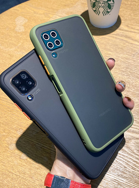 创意个性适用于华为nova5pro手机壳nova6保护套nova6se全包防摔软硅胶磨砂nova5半透撞色按键男女款华为ova5