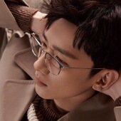 礼物白敬亭同款 万宝龙Montblanc眉框细框光学眼镜框镜架MB0192O