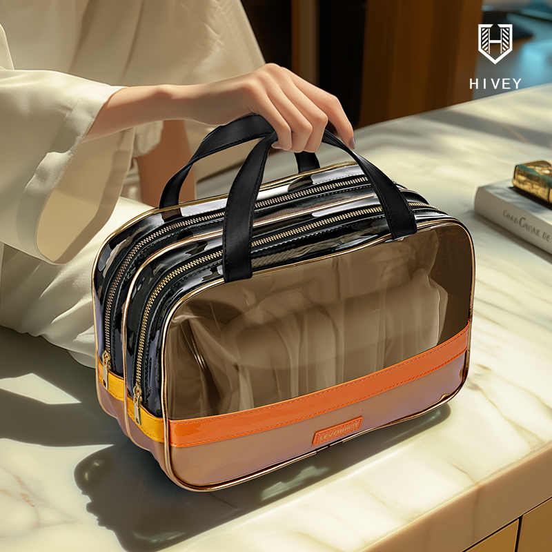 原创设计轻奢干湿分离洗漱包