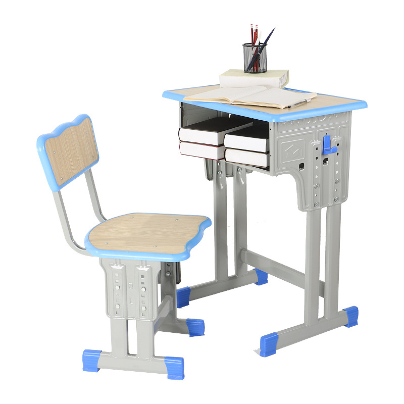 加厚中小学生课桌椅学校书桌培训桌辅导班家用儿童学习桌套装