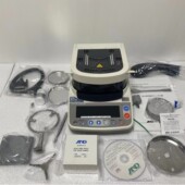 日本进口AND爱安德带离子发生器 224A 分析天平GX