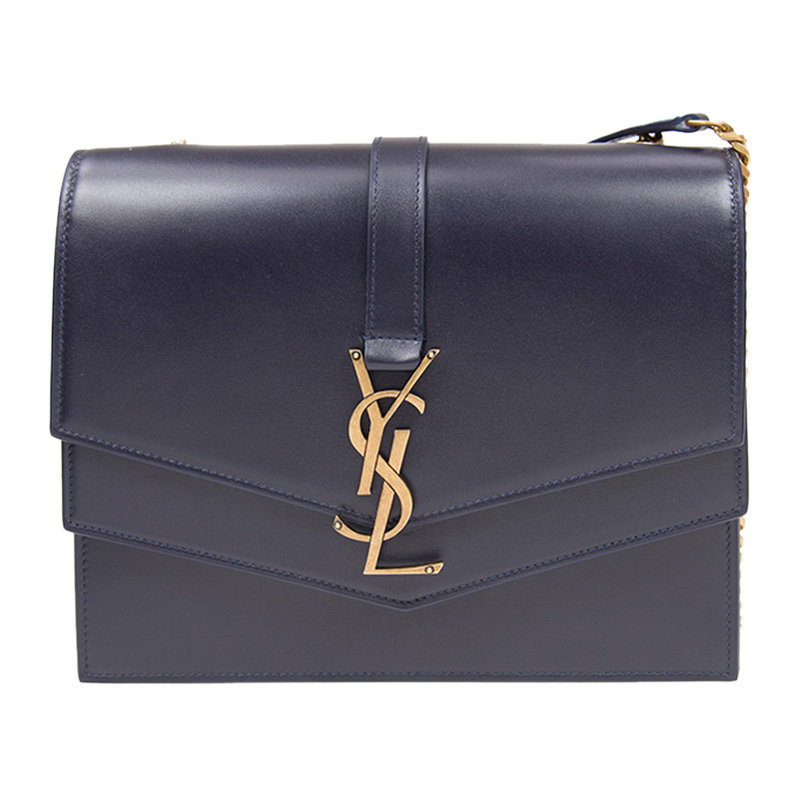 YSL 圣罗兰 女士深蓝色斜挎包 532629-0SX0W-4150