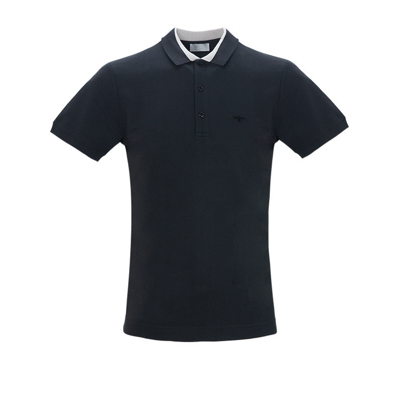 Dior Homme  新款男士圆领黑色棉质短袖T恤