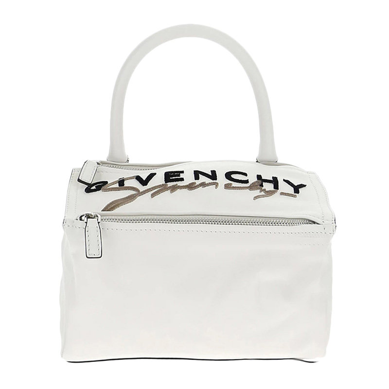 Givenchy纪梵希白色牛皮PANDOR小号女士挎包
