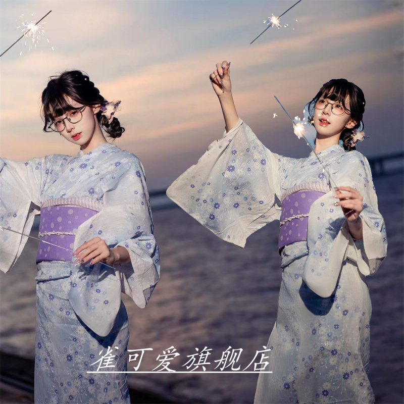 日系和服女正装改良服饰洋装日式浴衣神明少女和风个人写真裙
