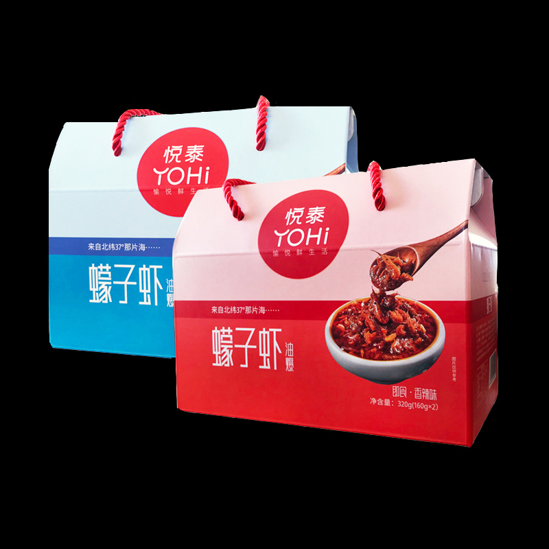 悦泰水产油爆蜢子虾正宗蜢虾酱即食拌饭酱海鲜酱山东烟台特产礼盒