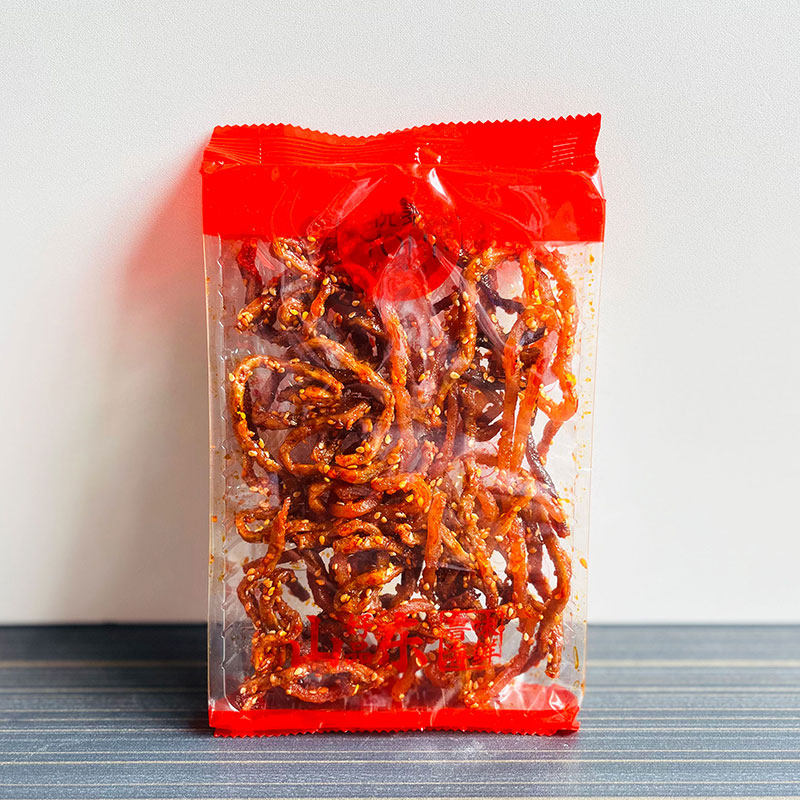 悦泰水产香辣鱼丝鳗鱼丝鱼糜制品晚上解饿零食即食解馋网红食品