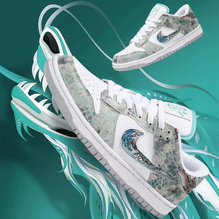 龙年限定三太子敖丙aj男鞋dunk龙抬头黑白熊猫低帮莆田男款板鞋女