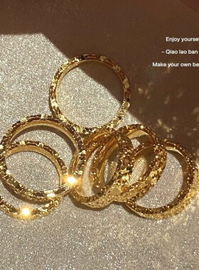 金店同款不褪色镀真金满