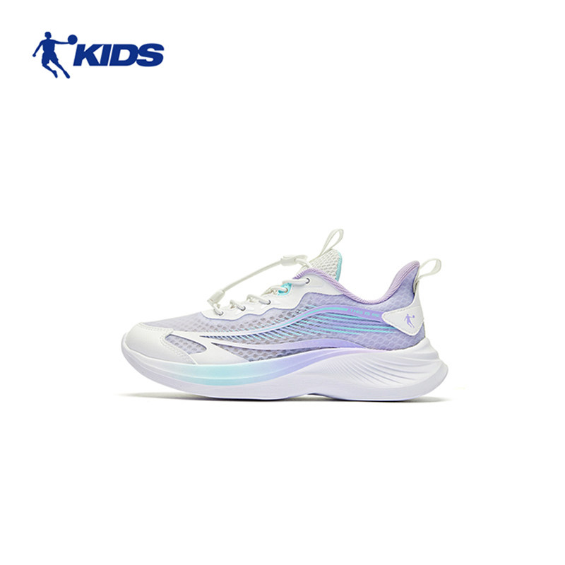 商城同款乔丹轻速儿童运动鞋女大童2024夏季新轻便透气休闲跑步鞋