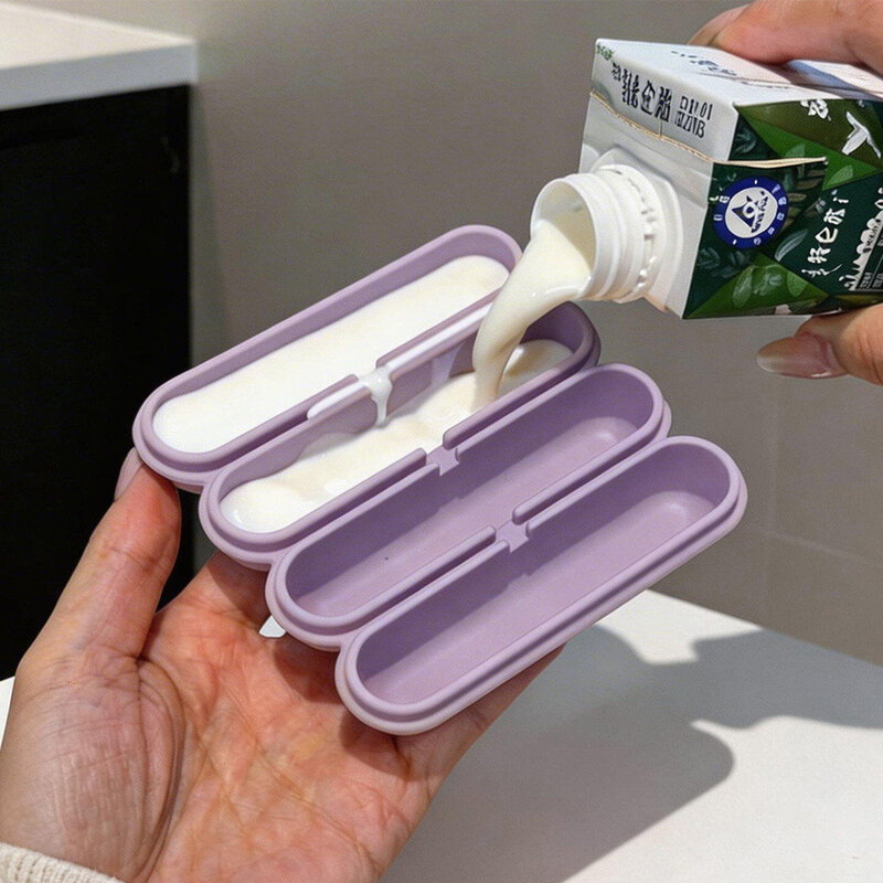 长条冰格模具食品级硅胶制冰盒家用自制冰块神器易脱模磨具储冰盒