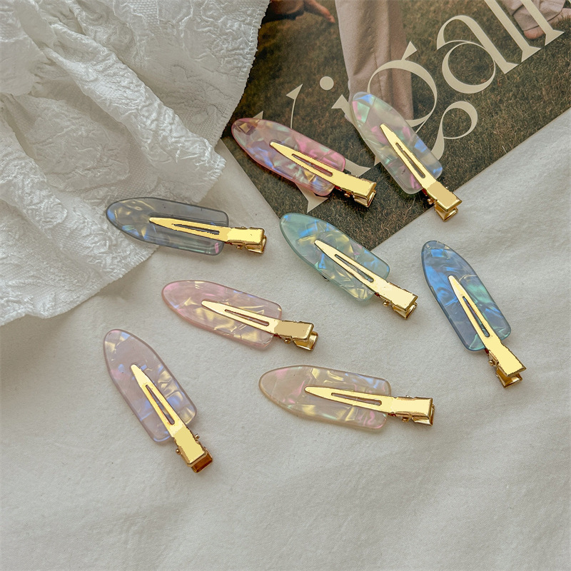 梦幻醋酸痕发夹超仙发卡网红侧边