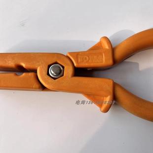 1000V低压保险管用绝缘夹钳低压电气夹具单手握1kv环氧树脂钳