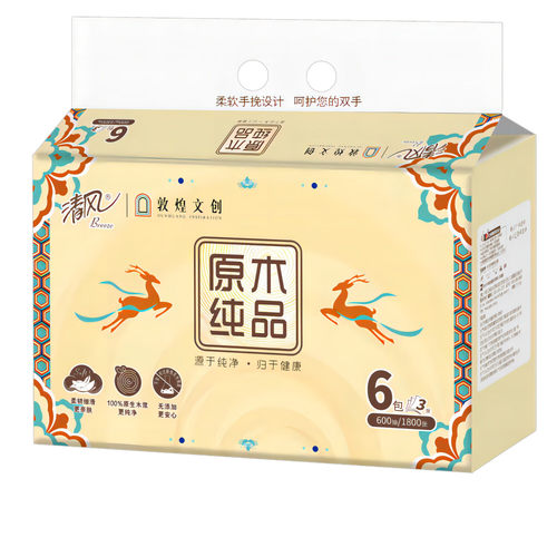 清风AR60SZP敦煌IP联名款抽纸