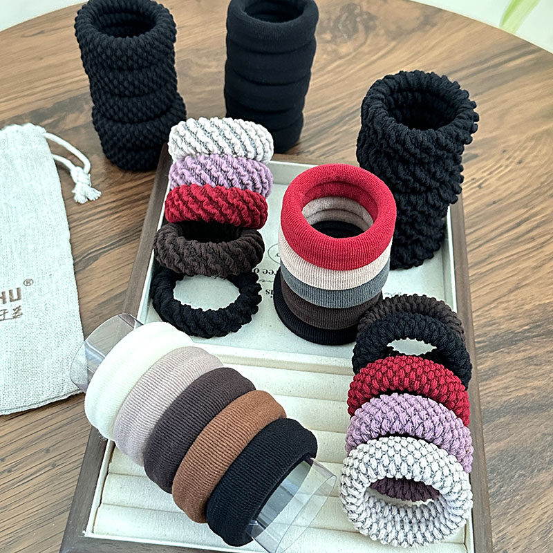 煜立美高弹力粗头绳小橡皮筋发圈女扎头发绳皮套头饰秋冬2025新款,饰品/流行首饰/时尚饰品新,发饰,淘宝优惠券,粉丝福利购,淘宝优惠卷