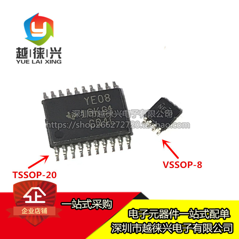 原装 贴片 TXB0108PWR TSSOP20 YE08 逻辑芯片 TXB0102DCUR NFDR