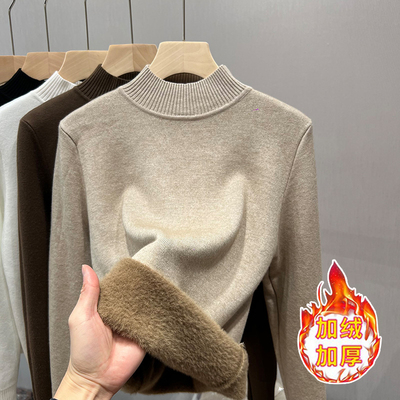 孕妇打底衫2025秋冬一件穿到生