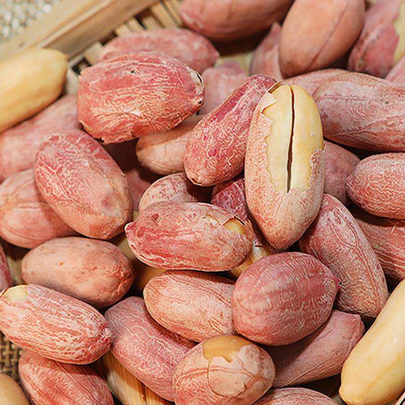 新五香花生米5斤装熟炒货散装下酒菜烘烤蒜香奶香原味椒盐小包装