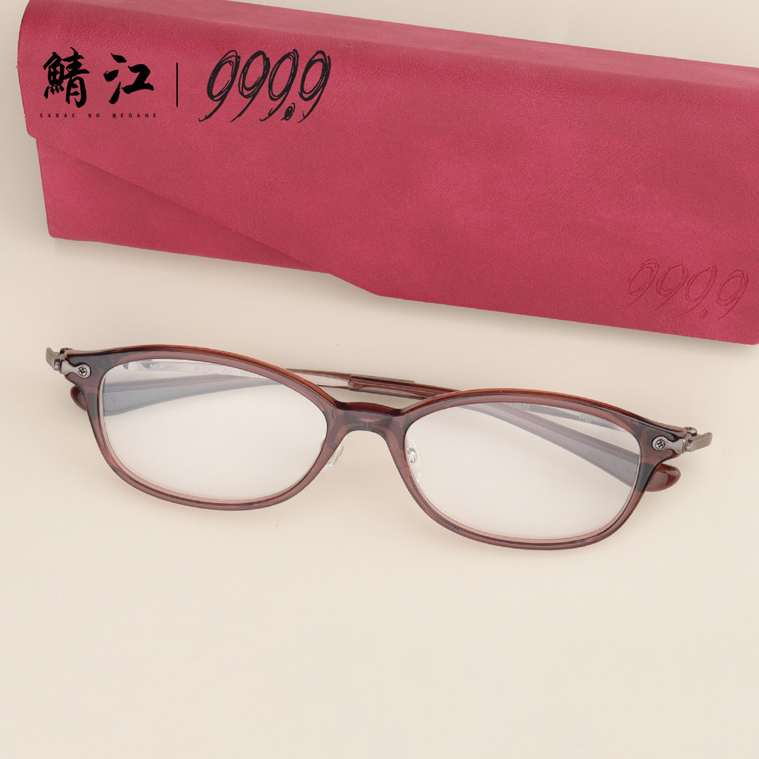 9日本眼镜女士优雅椭圆框复古板材近视玳瑁色可配镜架npm-135
