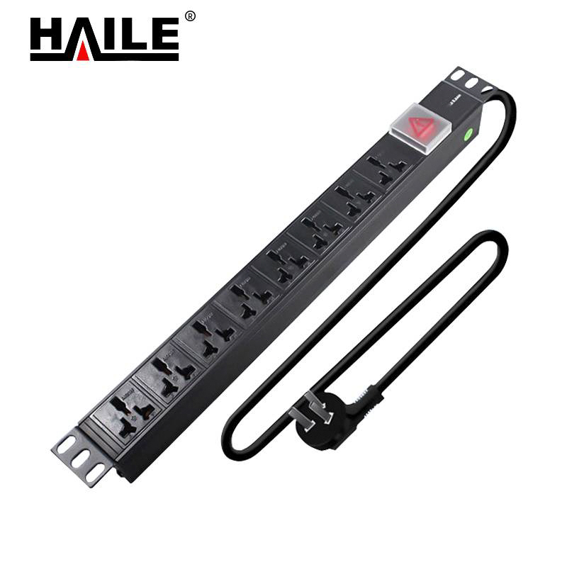 HAILE机柜PDU插座 D3000-10A8-KG 个